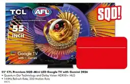 The Good Guys TCL 55" C7L Premium SQD-Mini LED Google TV with Gemini 2026 offer