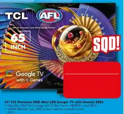 The Good Guys TCL 65" C7L Premium SQD-Mini LED Google TV with Gemini 2026 offer