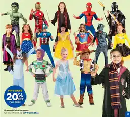 Spotlight Licensed Kids Costumes offer