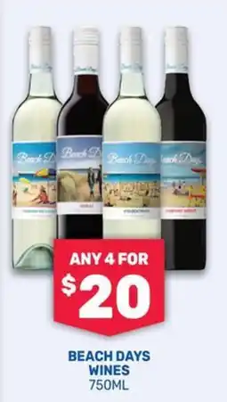 Bottlemart Beach Days Wines offer
