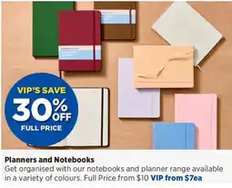 Spotlight Planners and Notebooks offer