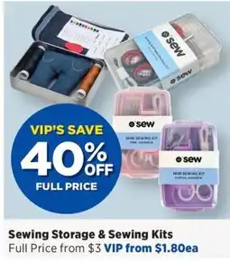Spotlight Sewing Storage & Sewing Kits offer