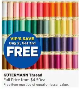 Spotlight GÜTERMANN Thread offer