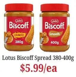Farmer Jack's Lotus Biscoff Spread offer