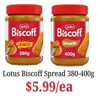 Lotus Biscoff Spread