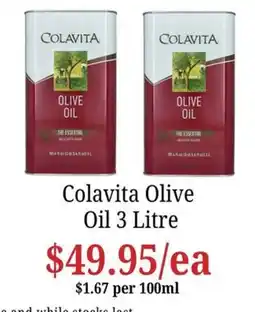 Farmer Jack's Colavita Olive Oil offer