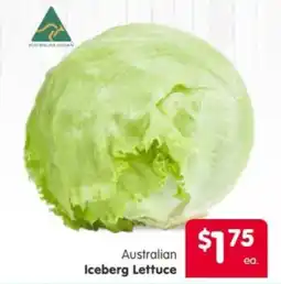 Spar Australian Iceberg Lettuce offer