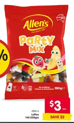 Spar Allen's Party Mix offer