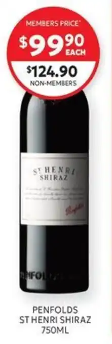 Penfolds St Henri Shiraz