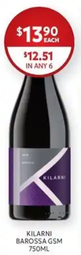 Harry Brown Kilarni Barossa GSM offer