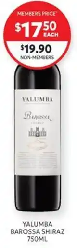 Harry Brown Yalumba Barossa Shiraz offer