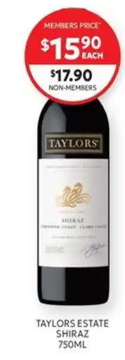 Harry Brown Taylors Estate Shiraz offer