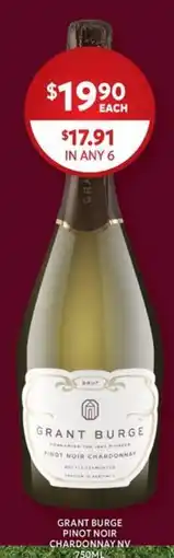 Harry Brown Grant Burge Pinot Noir Chardonnay NV offer