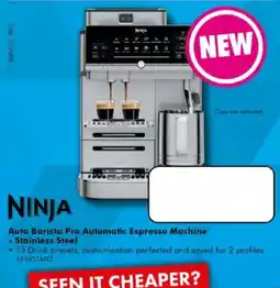 The Good Guys Ninja Auto Barista Pro Automatic Espresso Machine offer