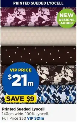 Spotlight Printed Sueded Lyocell offer
