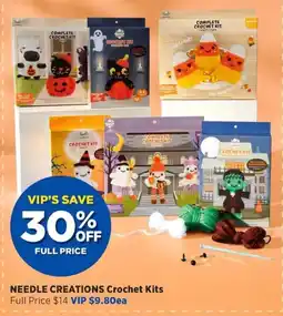 Spotlight Needle Creations Crochet Kits offer