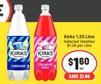 Kirks 1.25 Litre Selected Varieties