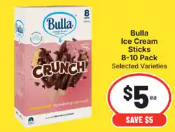 IGA Bulla Ice Cream Sticks offer