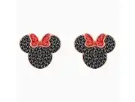 Bevilles Jewellery Swarovski Mickey and Minnie Jet Earrings offer