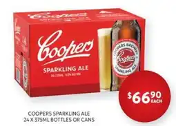 Harry Brown Coopers Sparkling Ale offer