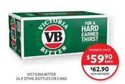 Harry Brown Victoria Bitter offer