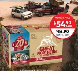 Harry Brown Great Northern Original Full Strength offer