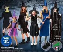 Spotlight SPOOKY HOLLOW Witches Costumes offer