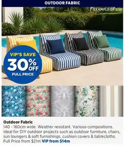 Spotlight Outdoor Fabric offer