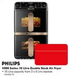 The Good Guys Philips 4000 Series 10 Litre Double Stack Air Fryer offer
