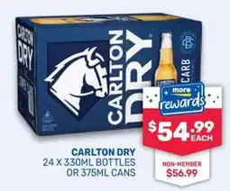 Bottlemart Carlton Dry offer