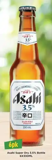 Liquor Legends Asahi Super Dry 3.5% Bottle offer