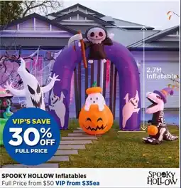Spotlight Spooky Hollow Inflatables offer