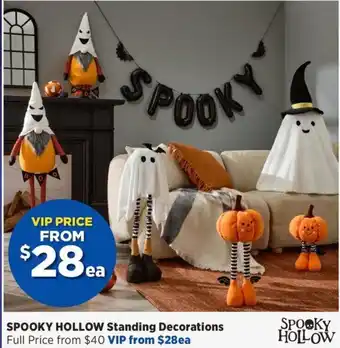Spooky Hollow Standing Decorations