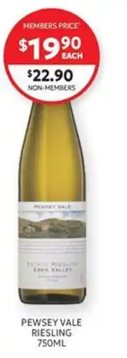 Harry Brown Pewsey Vale Riesling offer