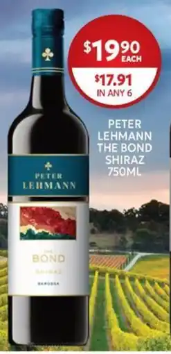 Harry Brown Peter Lehmann The Bond Shiraz offer