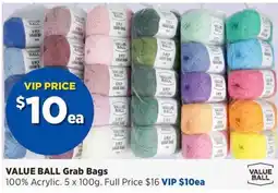Spotlight Value Ball Grab Bags offer