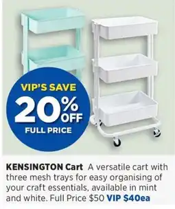 Spotlight Kensington Cart offer
