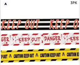 Spotlight Warning Tape 3pk offer