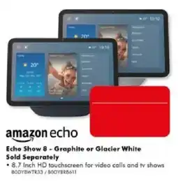The Good Guys amazon echo Echo Show 8 - Graphite or Glacier White offer