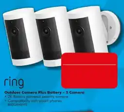 The Good Guys ring Outdoor Camera Plus Battery offer