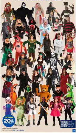 Spotlight Online Exclusive Costumes offer