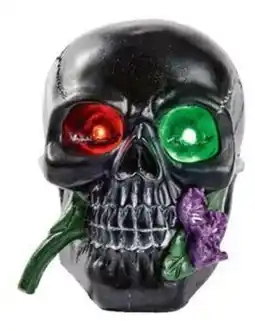 Spotlight Black Skull with Rose offer