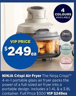 Spotlight NINJA Crispi Air Fryer offer