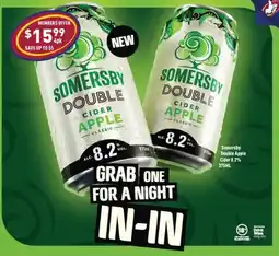 Liquor Legends Somersby Double Cider Apple Classic offer