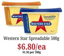 Farmer Jack's Western Star Spreadable offer