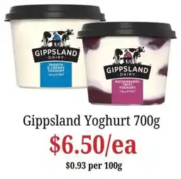 Farmer Jack's Gippsland Yoghurt offer