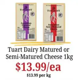 Farmer Jack's Tuart Dairy Matured Cheese offer