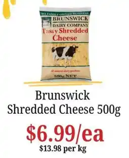 Farmer Jack's Brunswick Shredded Cheese offer