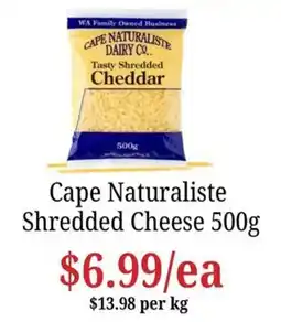 Farmer Jack's Cape Naturaliste Shredded Cheese offer