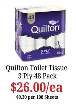 Farmer Jack's Quilton Toilet Tissue offer
